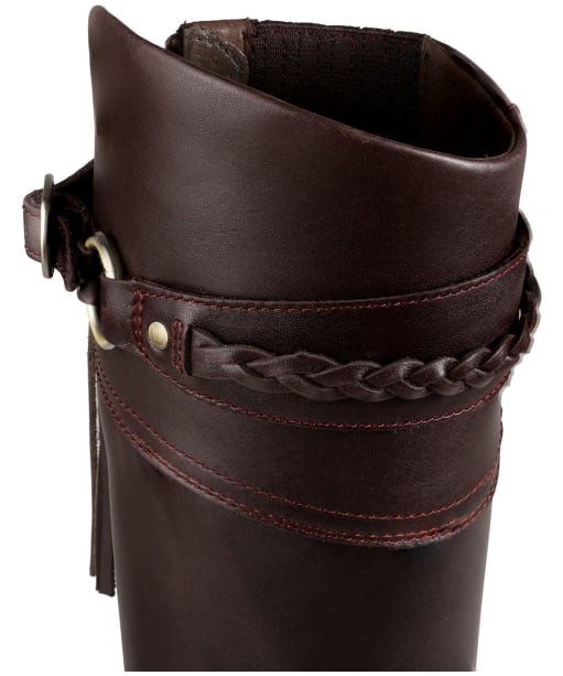 ariat alora boot cordovan