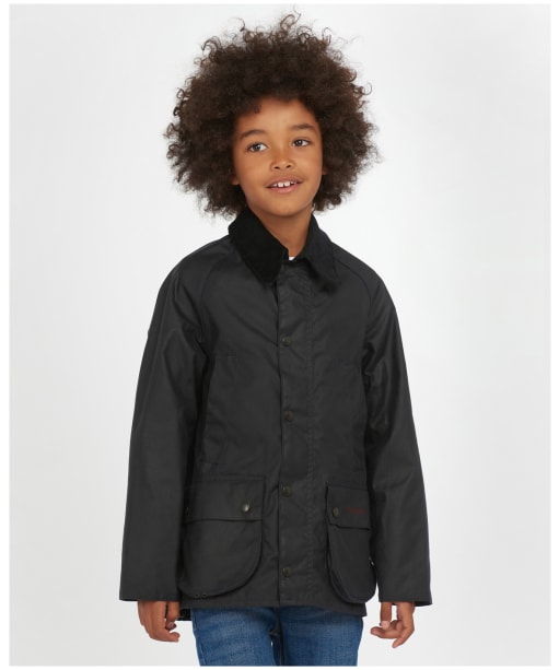Boy's Barbour Classic Bedale Waxed Jacket, 2-9yrs