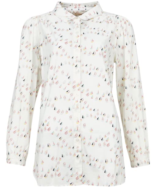 Women’s Barbour Padstow Shirt - Off White Print