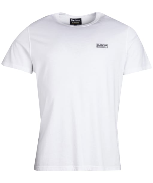 Men's Barbour International Essential Small Logo T-Shirt - White