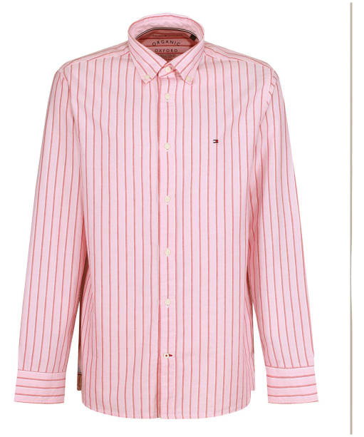 Men’s Tommy Hilfiger Preppy Oxford Stripe Shirt - Glacier Pink / Multi