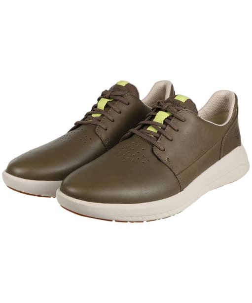 Men’s Timberland Bradstreet Ultra Leather Oxford Shoes - Olive Nubuck