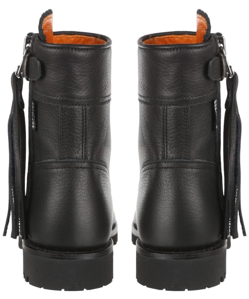 Women’s Penelope Chilvers Cropped Leather Tassel Boot - Black