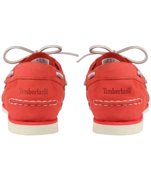 Women's Timberland Earthkeepers® Classic Amherst 2-Eye Boat Shoes - DARK PINK NUBUC