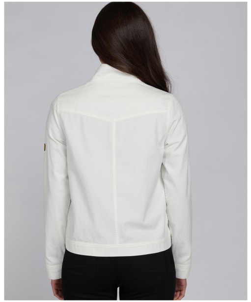 Women’s Barbour International Reine Casual Jacket - Optic White