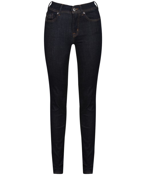 Women's Barbour International Scrambler Skinny Jeans - Rinse