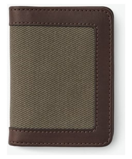 Men's Filson Outfitter Card Wallet - Otter Green