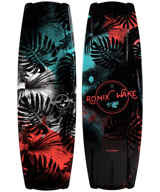 Women’s Ronix Krush Secret Flex Wakeboard - Black / Mint / Coral