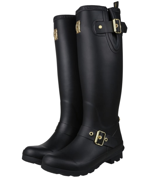 sheepskin lined wellington boots