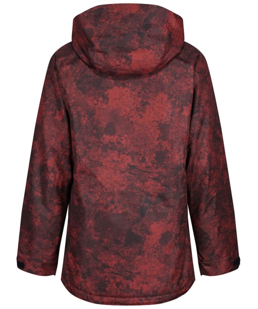 Men’s Bonfire Static Insulated Snowboard Jacket - Burgundy / Granite