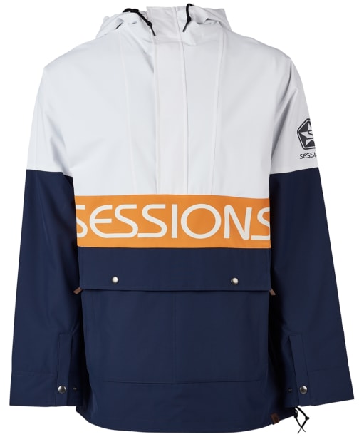 Men’s Sessions Chaos Pullover Jacket - White