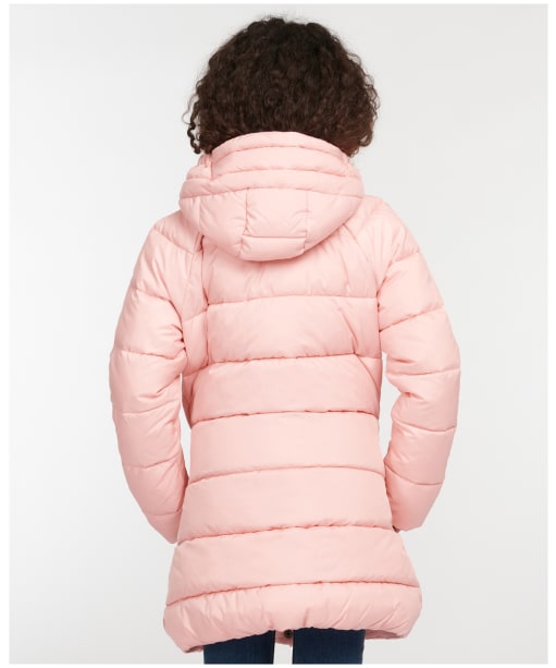 Girl's Barbour Crimdon Quilted Jacket - Secret Pink