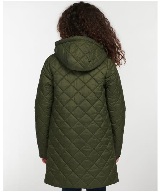 Girl's Barbour Lovell Quilted Jacket - Olive