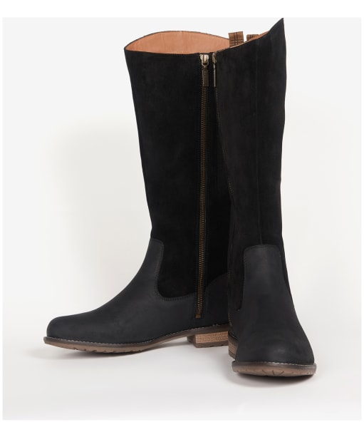 Women’s Barbour Elizabeth Knee High Boots - Black