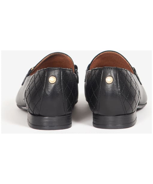 barbour olivia loafers black