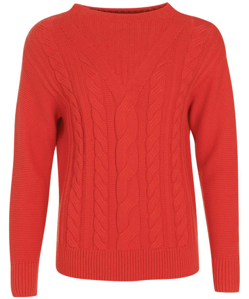 Women’s Barbour Foxton Knit - Flame Red