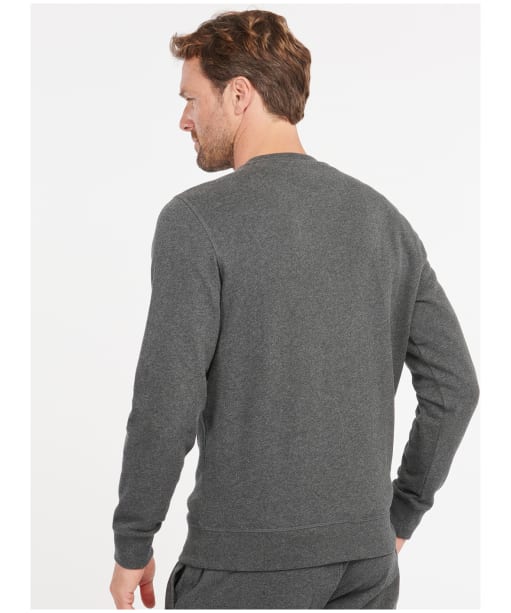 Men’s Barbour Nico Lounge Crew Sweater - Charcoal Marl