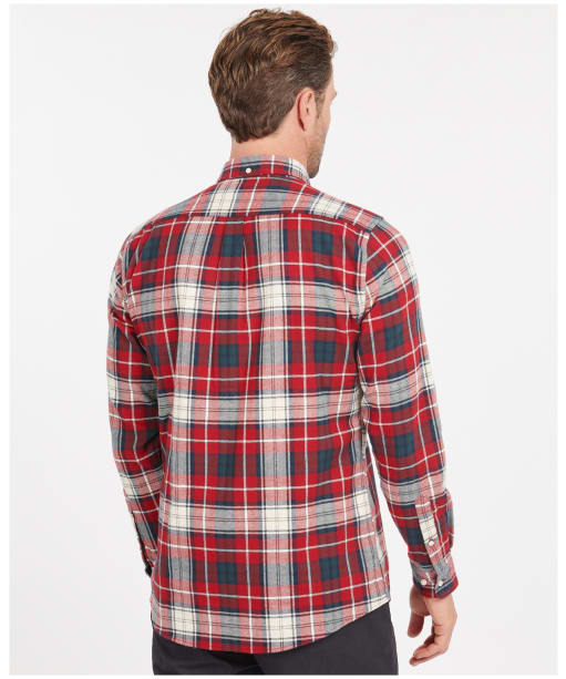 Men’s Barbour Atholl Tailored Shirt - Rich Red Check