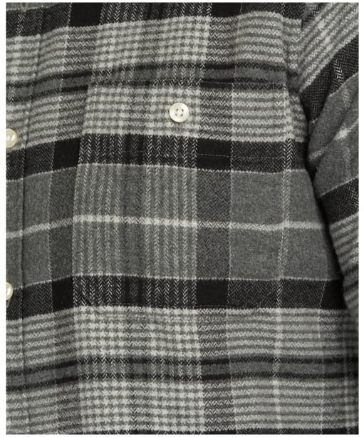 Men’s Barbour Deltan Shirt - Grey Marl Check