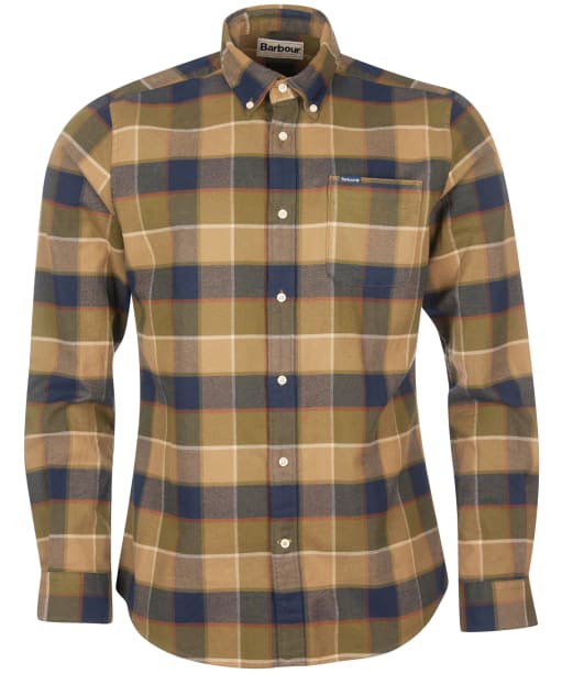 Men’s Barbour Valley Tailored Shirt - Stone Check