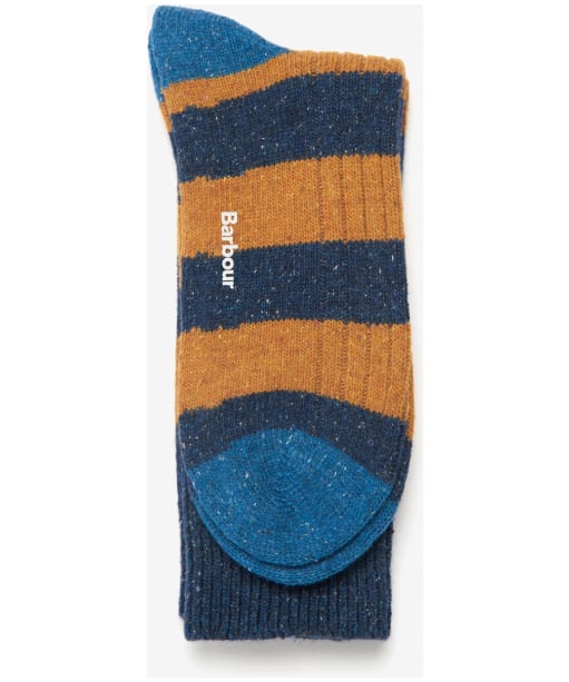 Men’s Barbour Houghton Stripe Socks - Midnight