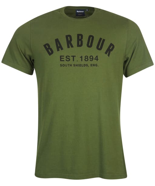 Men’s Barbour Ridge Logo Tee - Duffle Green