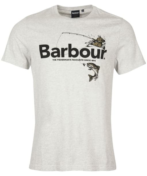 Men’s Barbour Outdoors Graphic Tee - Grey Marl