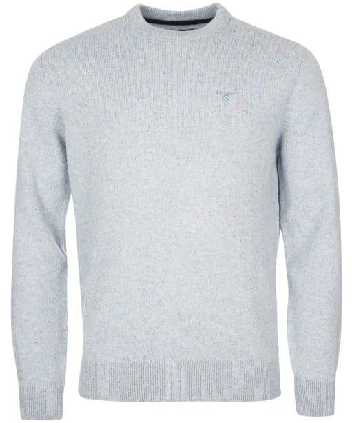 Men's Barbour Tisbury Crew Neck Sweater - Sky Blue
