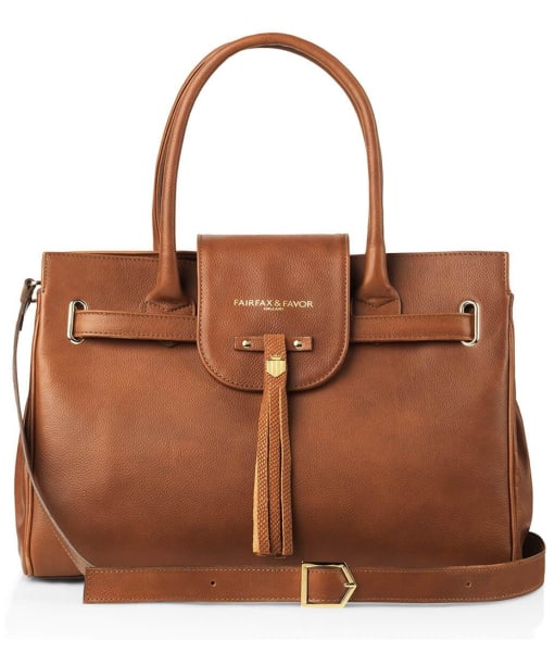 Women’s Fairfax & Favor Windsor Handbag - Tan Leather