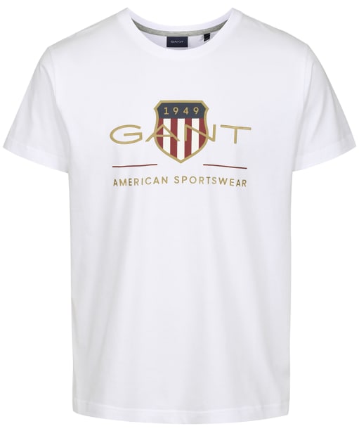 Men’s GANT Archive Shield T-Shirt - White