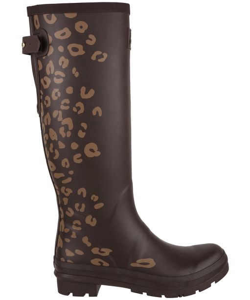 joules leopard stripe wellies