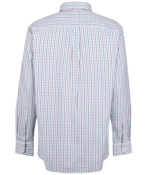 Men’s Schoffel Milton Tailored Shirt - BORDEAUX/DKTLCK