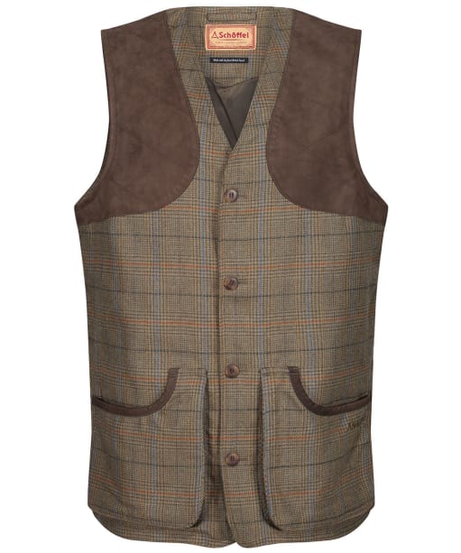 Men's Schoffel Ptarmigan Tweed Waistcoat II - Arran Tweed