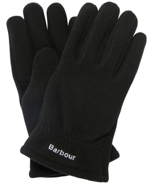 Men’s Barbour Coalford Fleece Gloves - Black