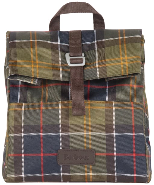 Barbour backpack tartan sales