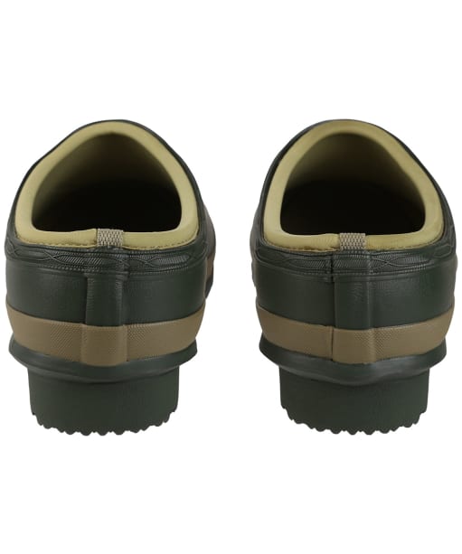 Men’s Hunter Gardener Neo Lined Clogs - Dark Olive / Clay