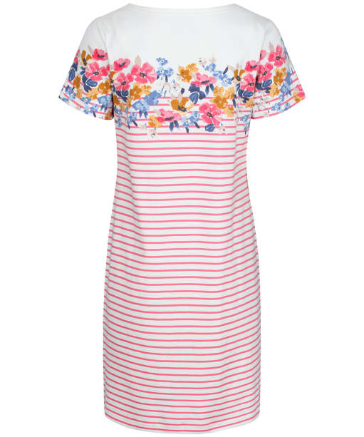 Women’s Joules Riviera Print Dress - Cream / Pink