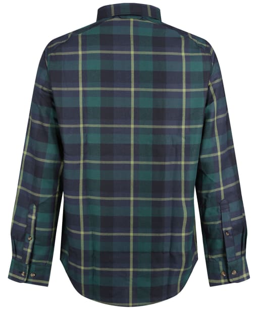 Men's Fjallraven Fjallglim Long Sleeve Shirt - Arctic Green/Navy