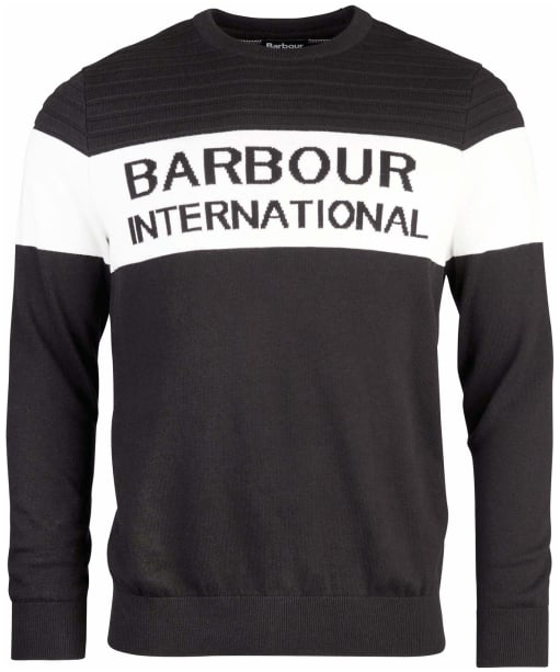 Barbour International Cams Crew - Black