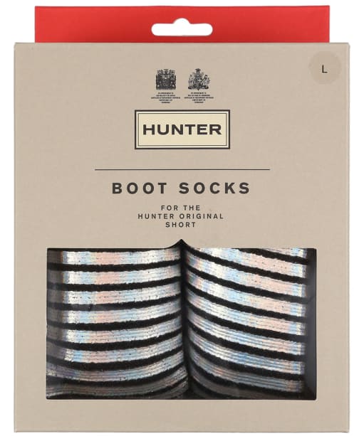 Hunter Foiled Boot Socks – Short - Nebula