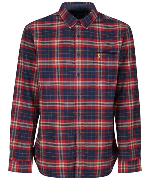 Men’s Joules Buchannan Classic Shirt - Red Multi Check