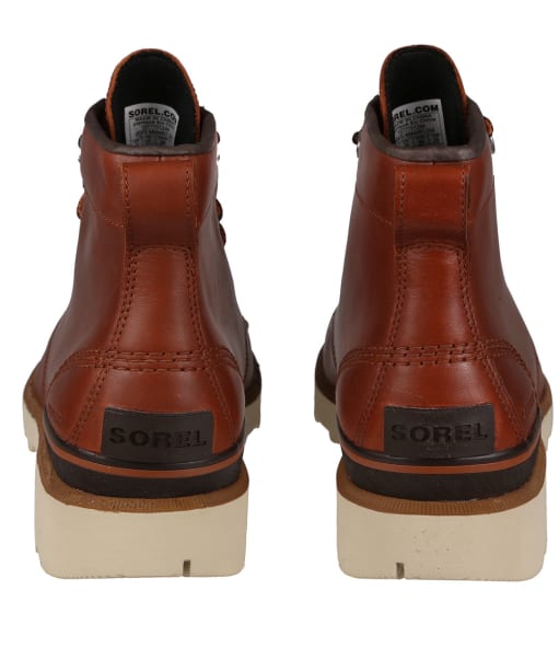 Men’s Sorel Caribou Moc WP Boots - Dark Caramel / Oatmeal