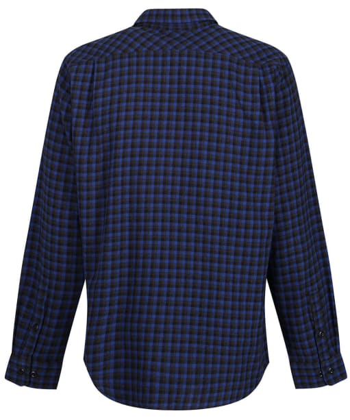 Men's Filson Scout Shirt - Cobalt / Black / Heather Grey