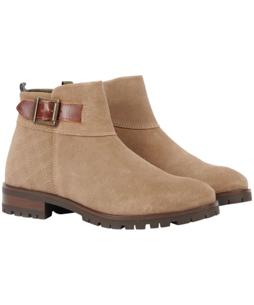 Women's Barbour Bryony Boots - Taupe Suede