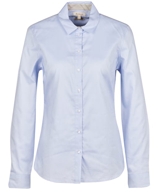 Women's Barbour Derwent Shirt - PALE BLUE/SILVER