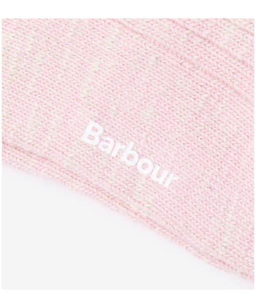 Women’s Barbour Colour Twist Socks - Pink