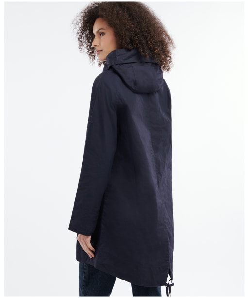 Women's Barbour Clevedon Showerproof Jacket - Indigo / Dress