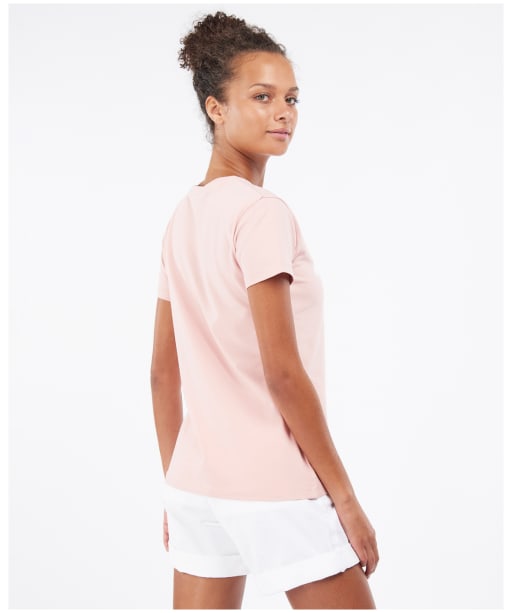 Women's Barbour Rebecca T-Shirt - Petal Pink