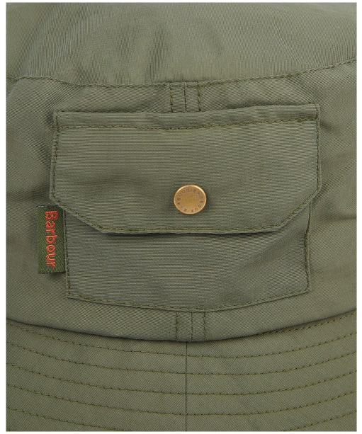 Men's Barbour Claywood Pocket Sports Hat - Olive