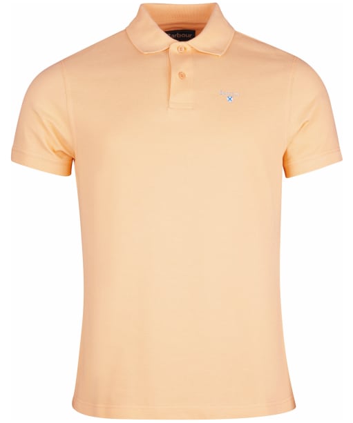 Men's Barbour Sports Polo 215G - CORAL SANDS